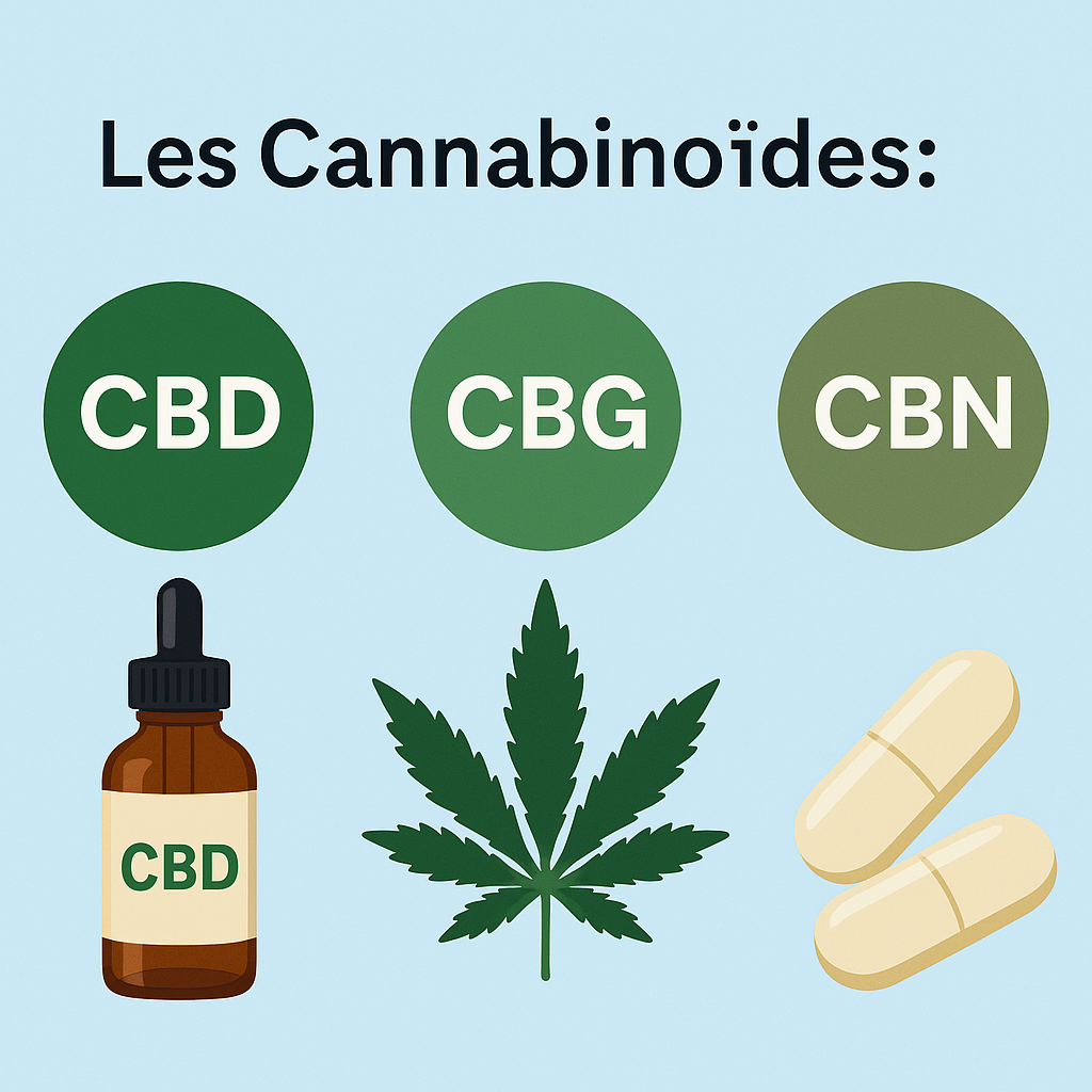 Les Cannabinoïdes : Bienfaits du CBD, CBG et CBN