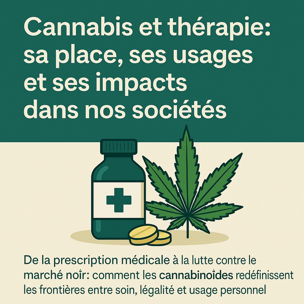 Cannabis et thérapie : sa place, ses usages et ses impacts dans nos sociétés